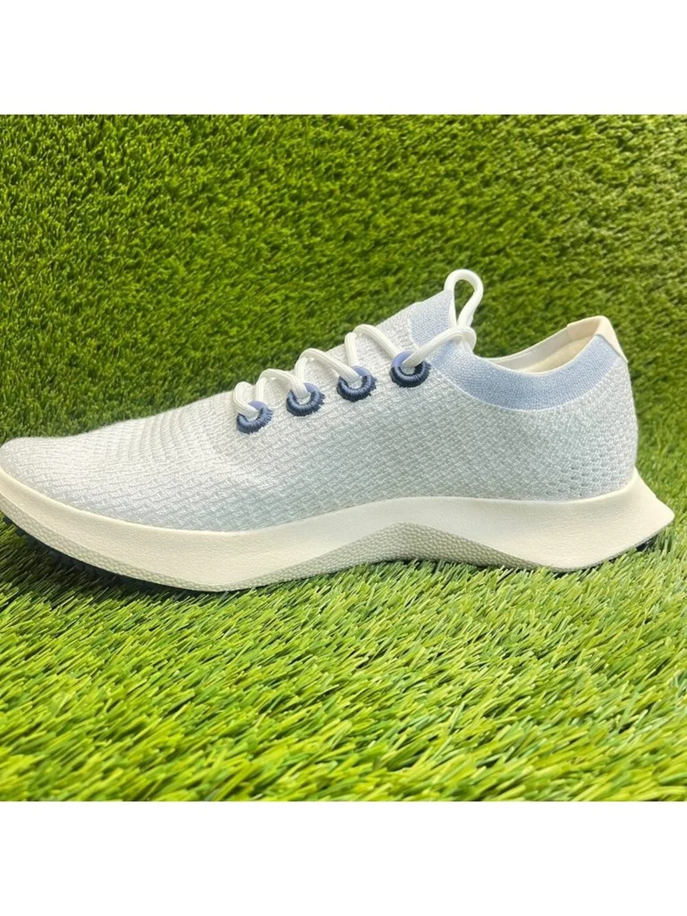Allbirds Tree Dasher 2 Mens Size 14 Blizzard Athletic Running Shoes Sneakers